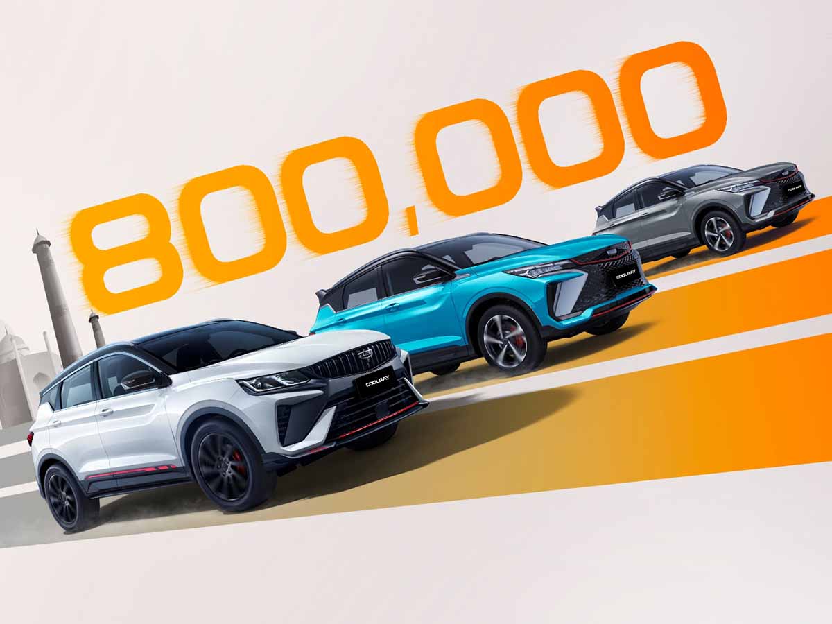 U svijetu prodano više od 800.000 vozila Geely Coolray
